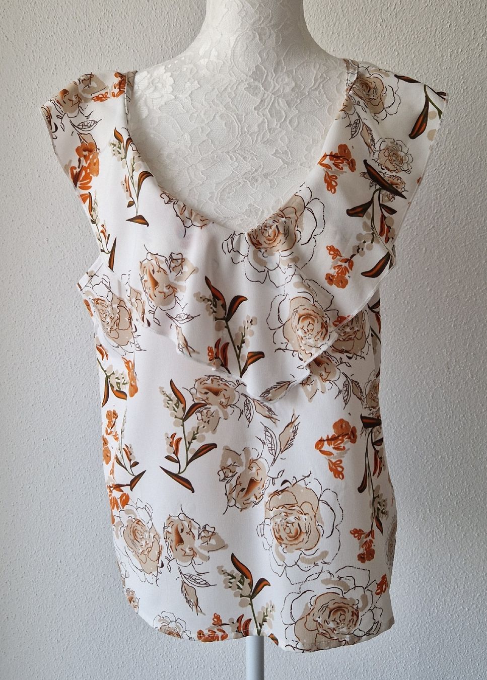 Blusen: TOP À VOLANTS – Gebraucht aus Camorino von JPHANDMADE1 1