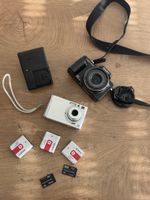 Sony Cyber-shot DSC-H10 & DSC-W80 Set mit Zubehör
