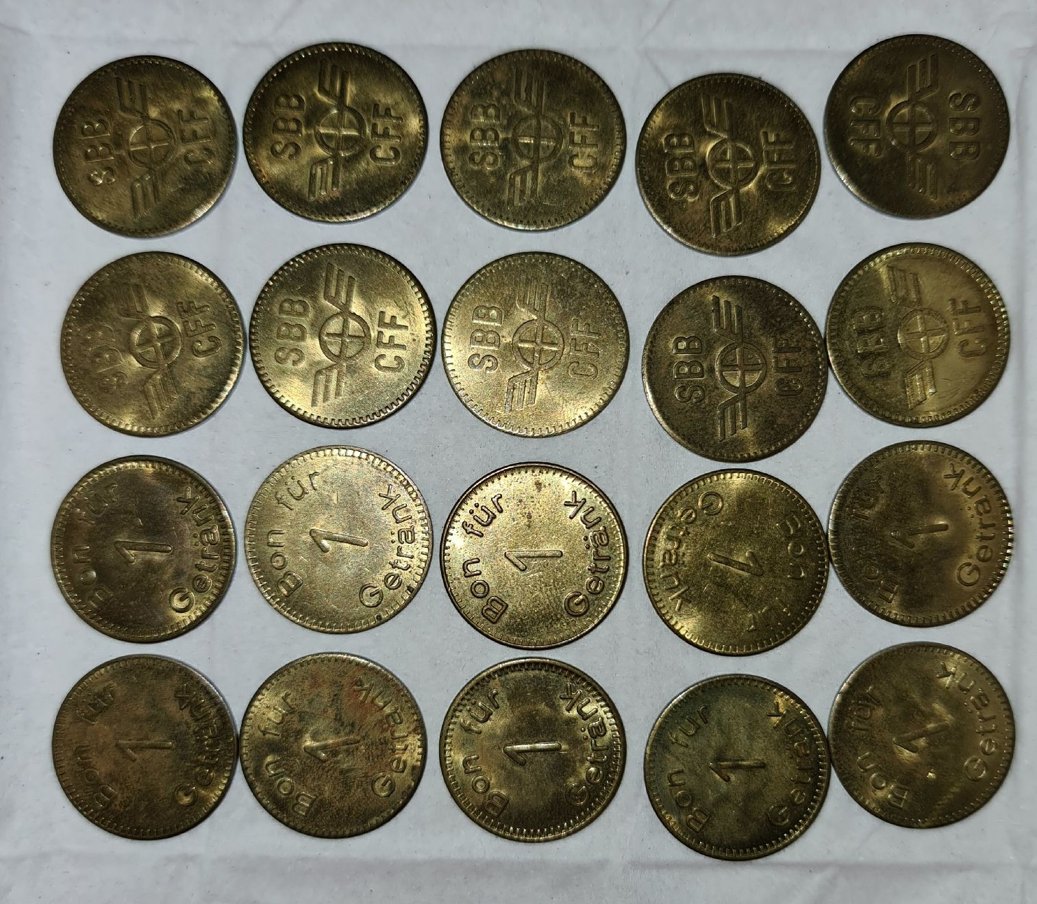 Tutti le monete: Jetons d'automates / vintage. – Usato da Cortaillod venduto da signep 3