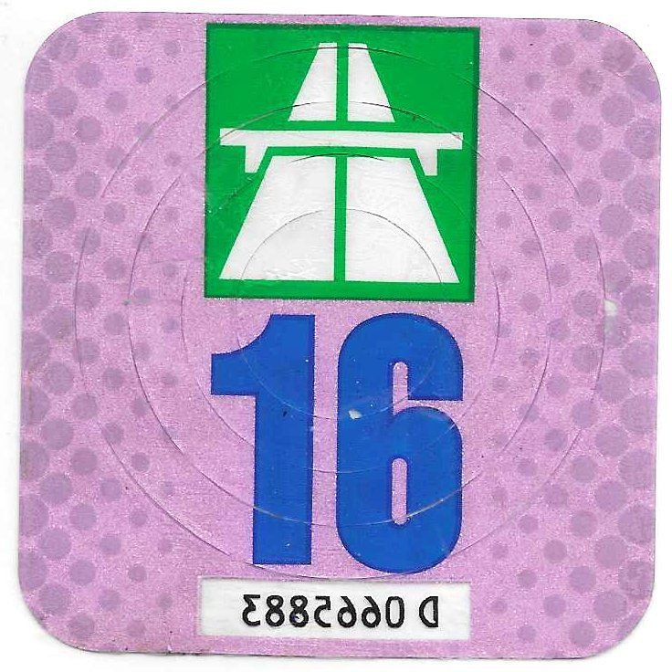 Vignettes Autoroutières: Vignette 2016, gebrauchte Autobahnvignette 16 – D'occasion à Bülach par gmstart 1