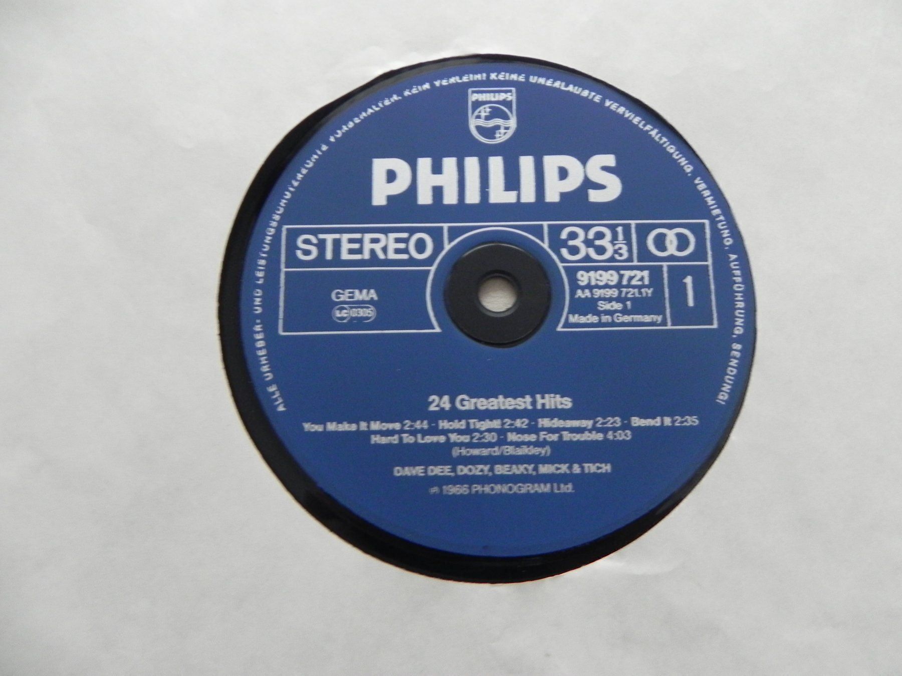 Dischi in vinile: Doppel LP Beat Dave Dee Dozy Beaky Mick – Usato da Siebnen venduto da krimsie 4