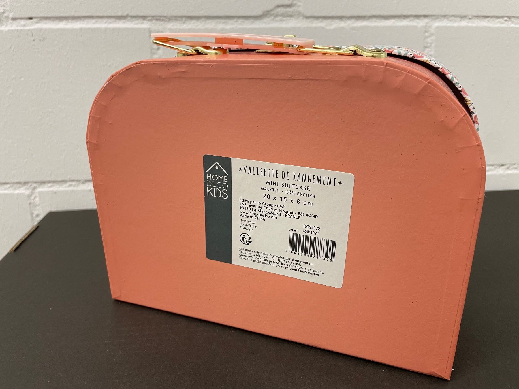 Reisekoffer: Kleines Karton-Köfferli, Aufschrift Princess – Gebraucht aus Cham von 2eye 1