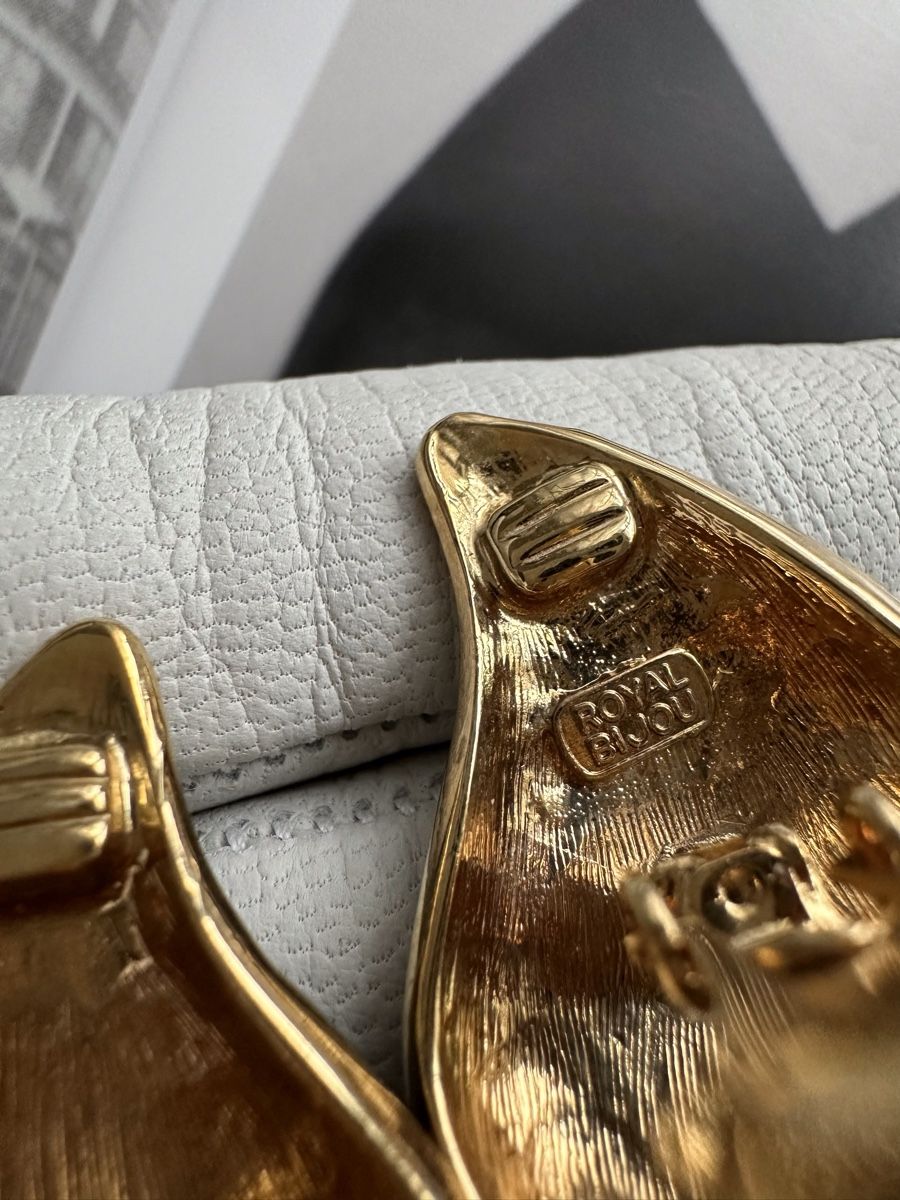 Orecchini pendenti & Orecchini a lobo: Royal Bijou Ohrclips vintage – Usato da Zollikon venduto da pan_8jtm 6