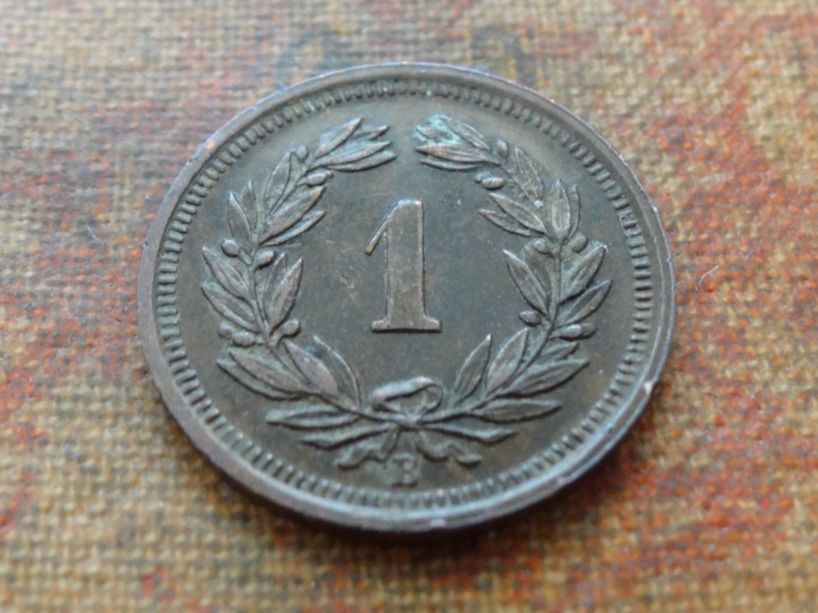 Tutti le monete: 1 Rp. 1934  (A) – Usato da Romanel-sur-Lausanne venduto da Swift13 1