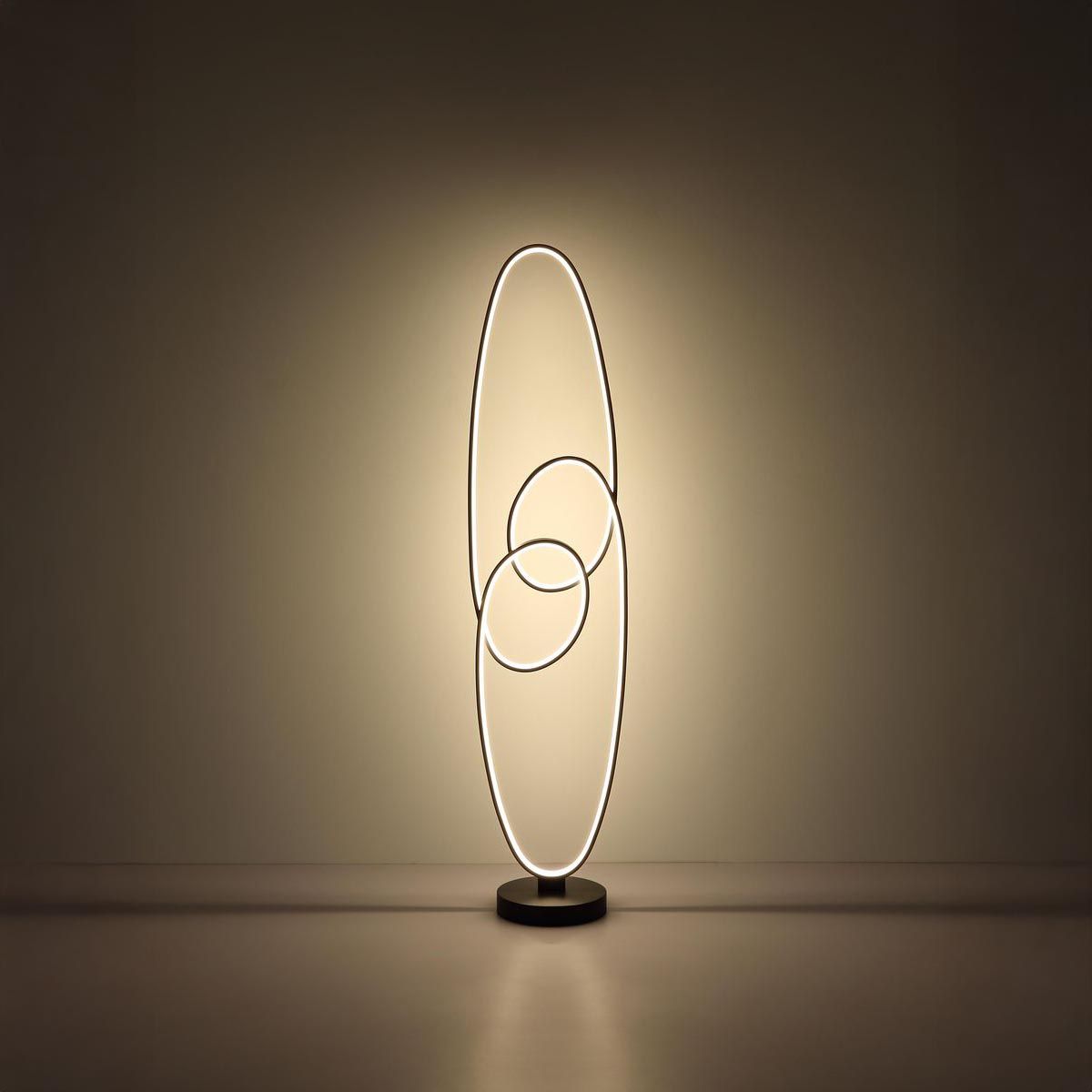 Lampen: LED Stehleuchte, CCT, 122 cm Höhe – Neu (gemäss Beschreibung) aus Kreuzlingen von Smart-Light 2