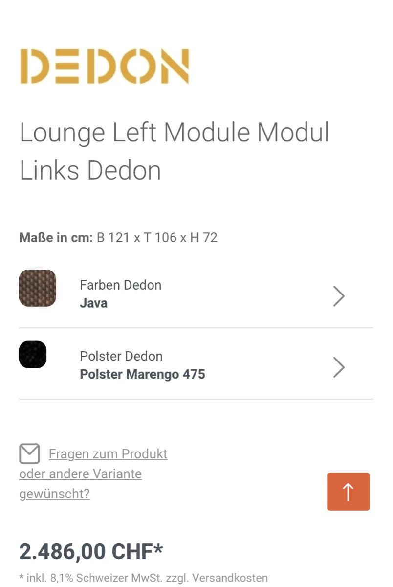 Divani: Dedon Lounge Gartenmöbel 1 Sessel & w Eckmodul – Usato da Grenchen venduto da YoshiSan74 4