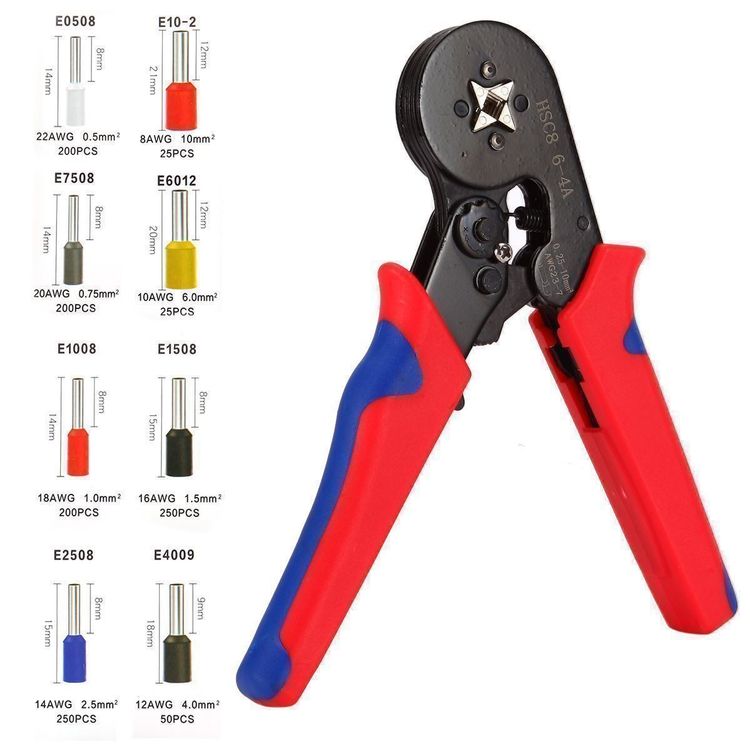 1200-teiliges Aderendhülsen Set - 0,50-10mm² Made In Germany