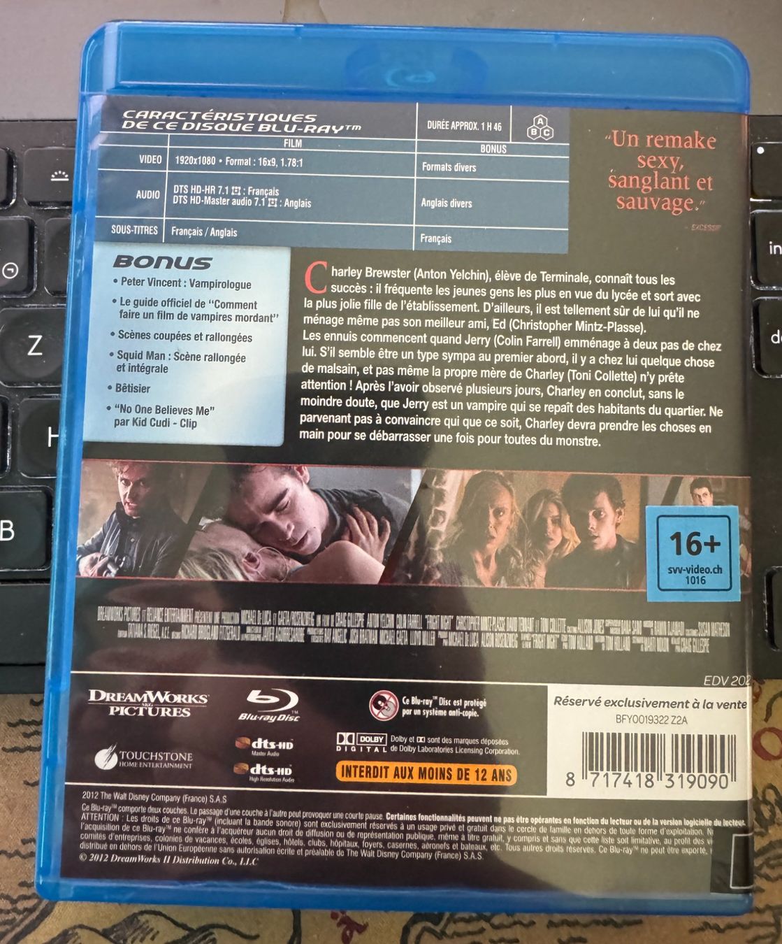 Tutti i DVDs: Fright Night (2011) - Blu-ray – Usato da Semsales venduto da __Florian__ 2