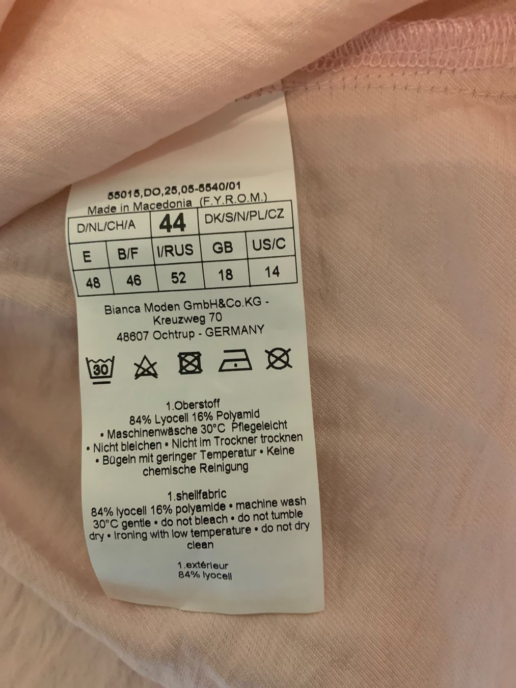 Camicette: Neue Bluse von BIANCA – Nuovo e nell'imballaggio originale da Lausen venduto da tiguan07 5