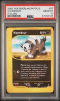 PSA 10 Houndour Aquapolis #87/147 Pokémon Italian