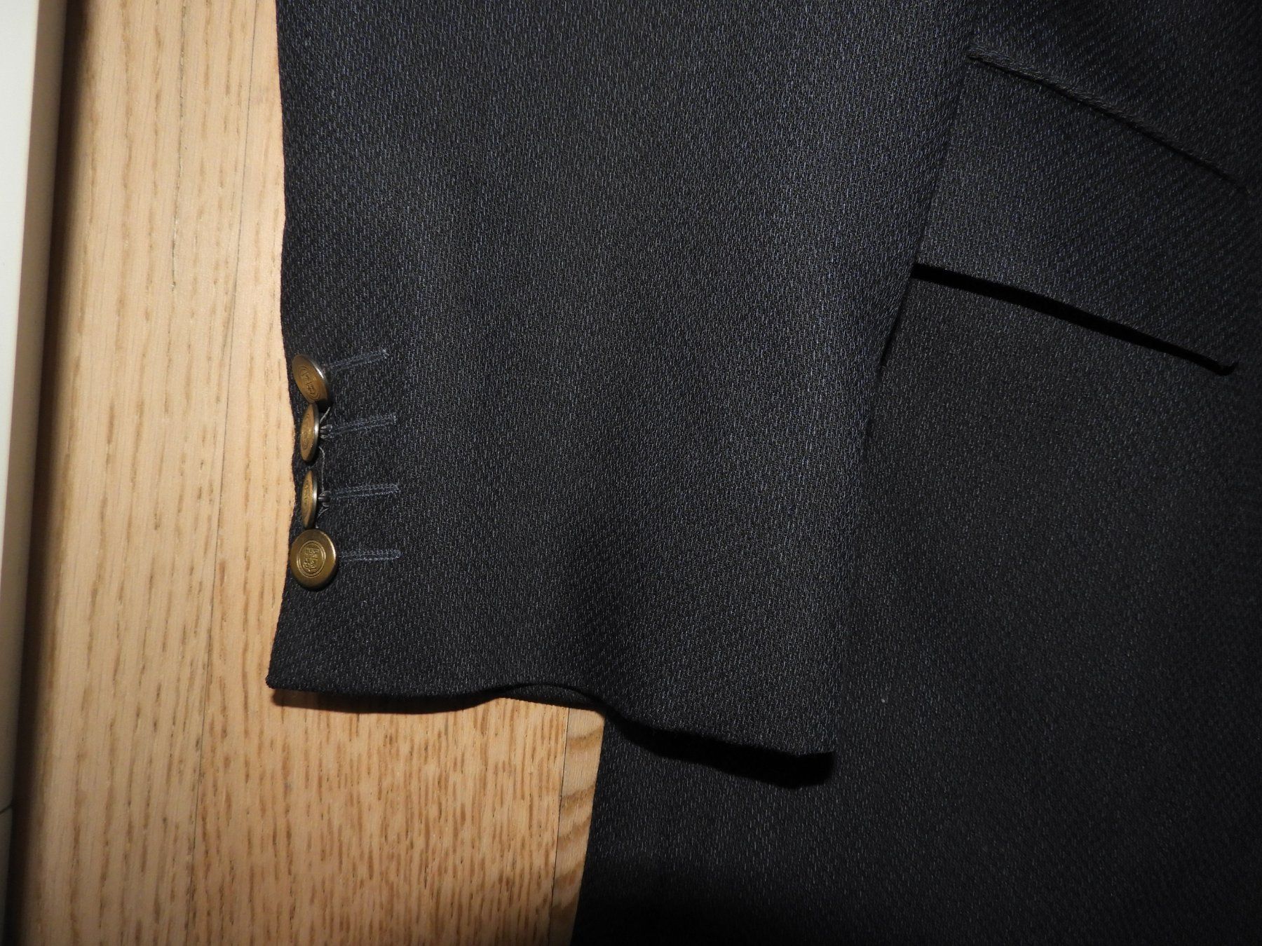Giacche: Herren Jackett / Blazer, Dunkelblau, Grösse 56 – Usato da Hergiswil NW venduto da Noema2006 2