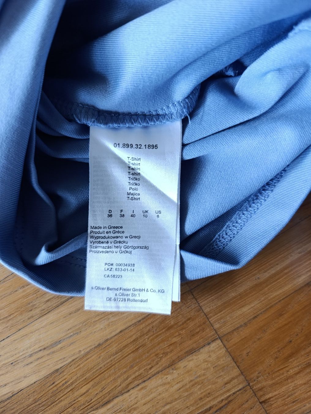 Camicette: Damen Basic Top blau, Gr. 36 – Usato da Zürich venduto da VorlonShadow 2