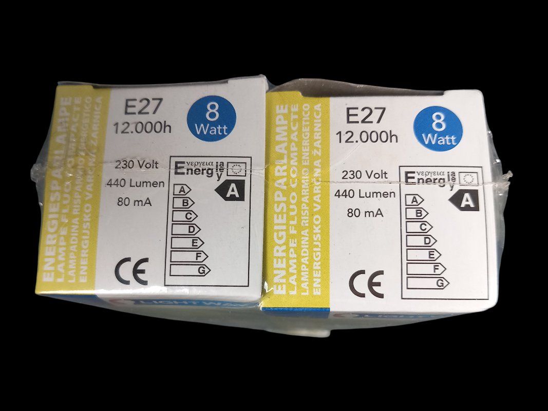 Lampade: LIGHTWAY Energiesparlampe E27 2 Stück – Usato da Hünenberg venduto da Restwert_Zug 2