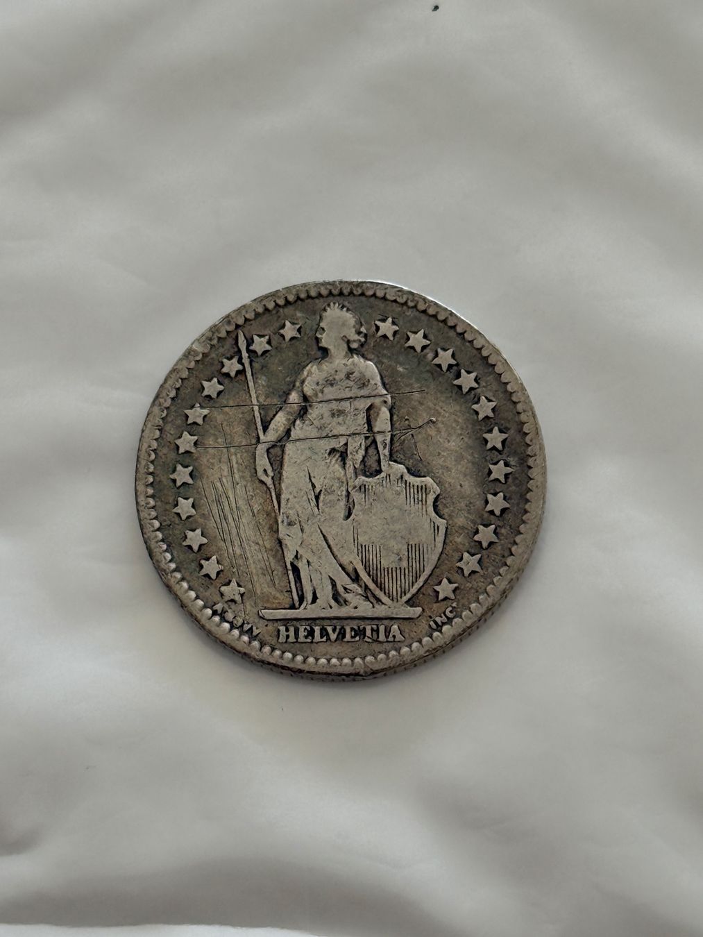 Tutti le monete: 2 Franken 1879  sehr Rar – Usato da Wallisellen venduto da SWISS_SILVER1 1