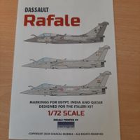 D 77 ... Dassault Rafale ... Caracal Models CD 72095 Decal