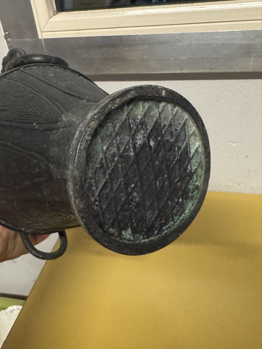 Vasen & Gefässe: Metall Vase  – Gebraucht aus Schlieren von Freundlich02 4