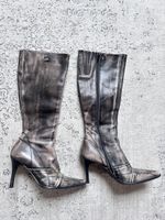 Sexy Leder Buffalo Stiefel Gr. 37