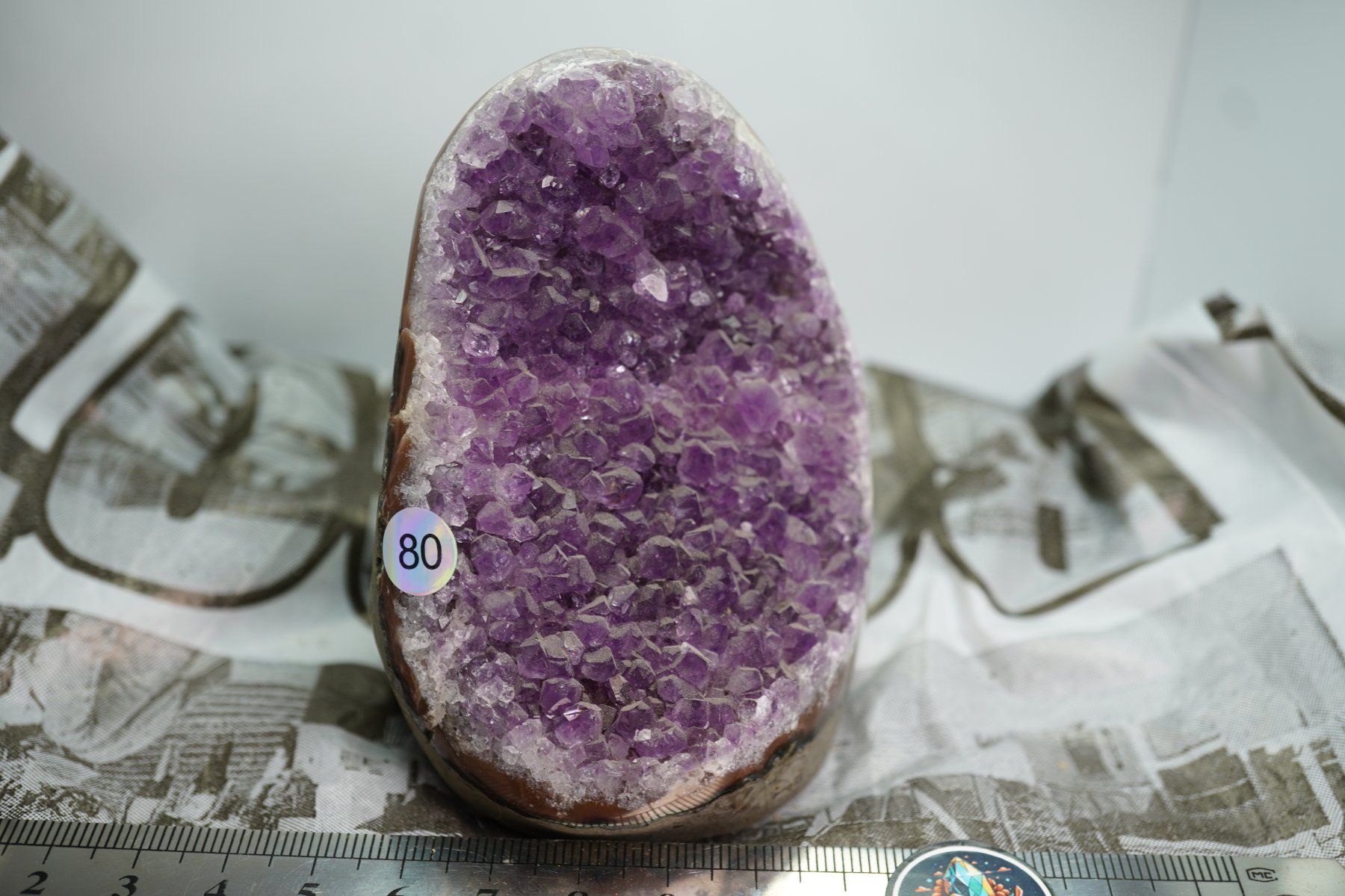 Mineralien & Heilsteine: Amethyst Druse  9cm x 6cm    Direkt – Neu und originalverpackt aus Eschenbach SG von topstone 6