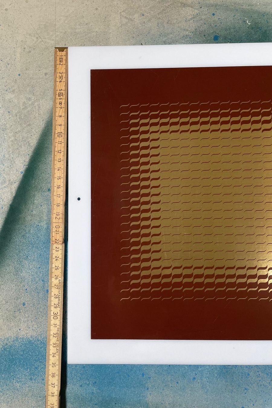 Poster & Bilder: Bild Siebdruck braun – Gebraucht aus Rütihof von JulieH85 3