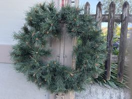 künstlicher Weihnachts Kranz, ca. 50 cm