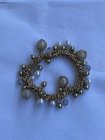 Bracelet doré perles et billes neuves