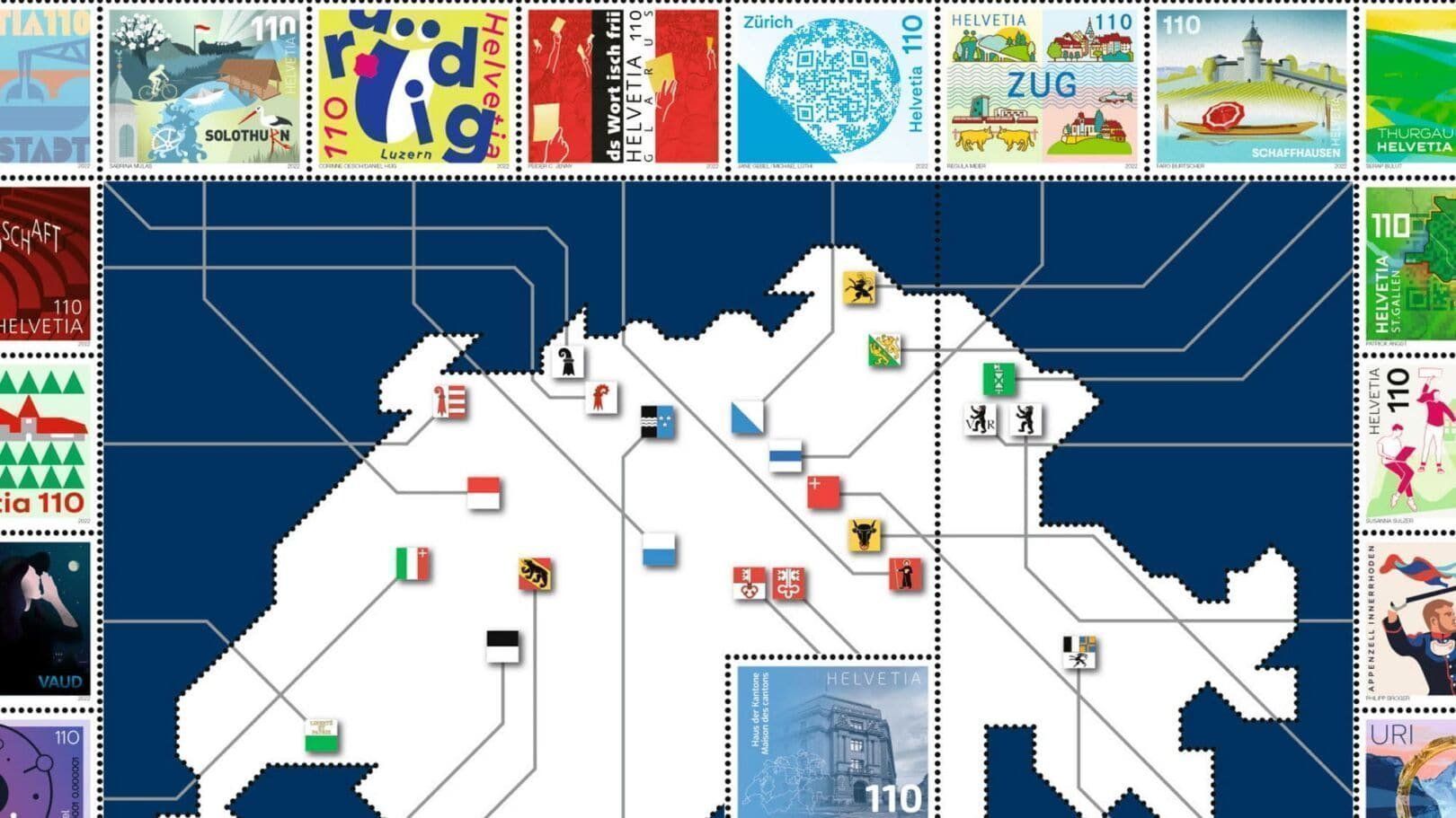 Tutti i francobolli: Mein Kanton / 2022 seltene FDC'S – Nuovo (secondo la descrizione) da Arch venduto da Karibu19 2