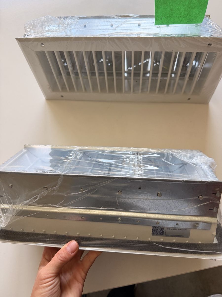 Cappe di aspirazione: Diffusiongitter 30 auf 10 cm LüftungKanal – Nuovo e nell'imballaggio originale da Baden venduto da Chaochao3 1