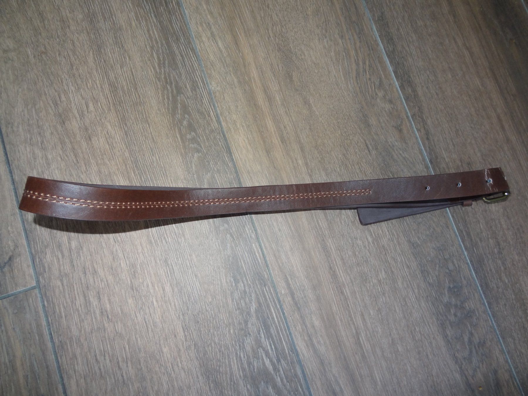 Gürtel: Ceinturemarron, boucle bronze, taille 83-100cm – Gebraucht aus Satigny von salvatore73 4