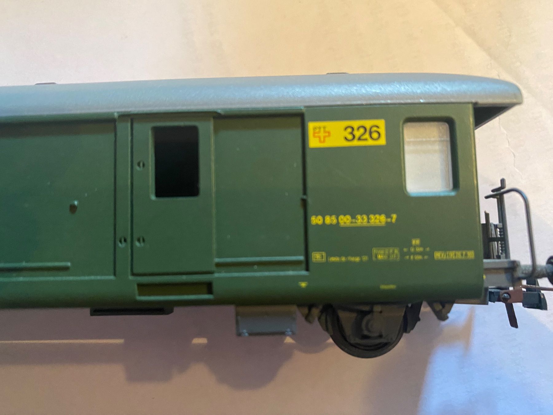 Aku Modellini di ferrovie: AKU Postwagen Z2 Nr. 326 – Usato da Glattfelden venduto da gschneusig 2