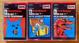 3x Die drei Fragezeichen - alte Ausgaben (Europa-Hörspiele)