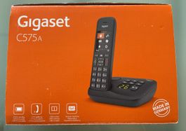 Gigaset C575A - Schnurloses DECT-Telefon mit Anrufbeantworte