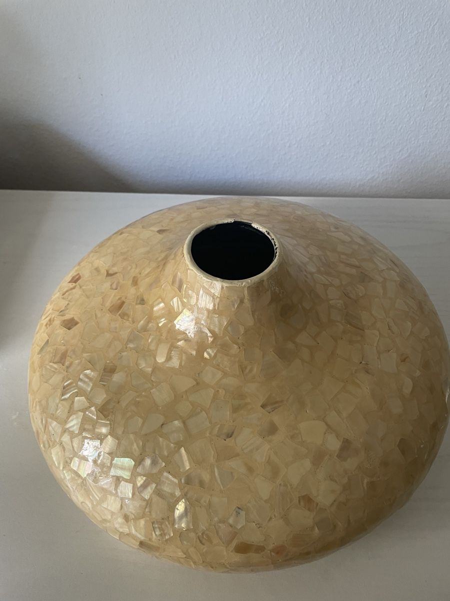 Vasen & Gefässe: Dekorative Vase aus Perlmutt Mosaik – Gebraucht aus Urdorf von Anassor 2