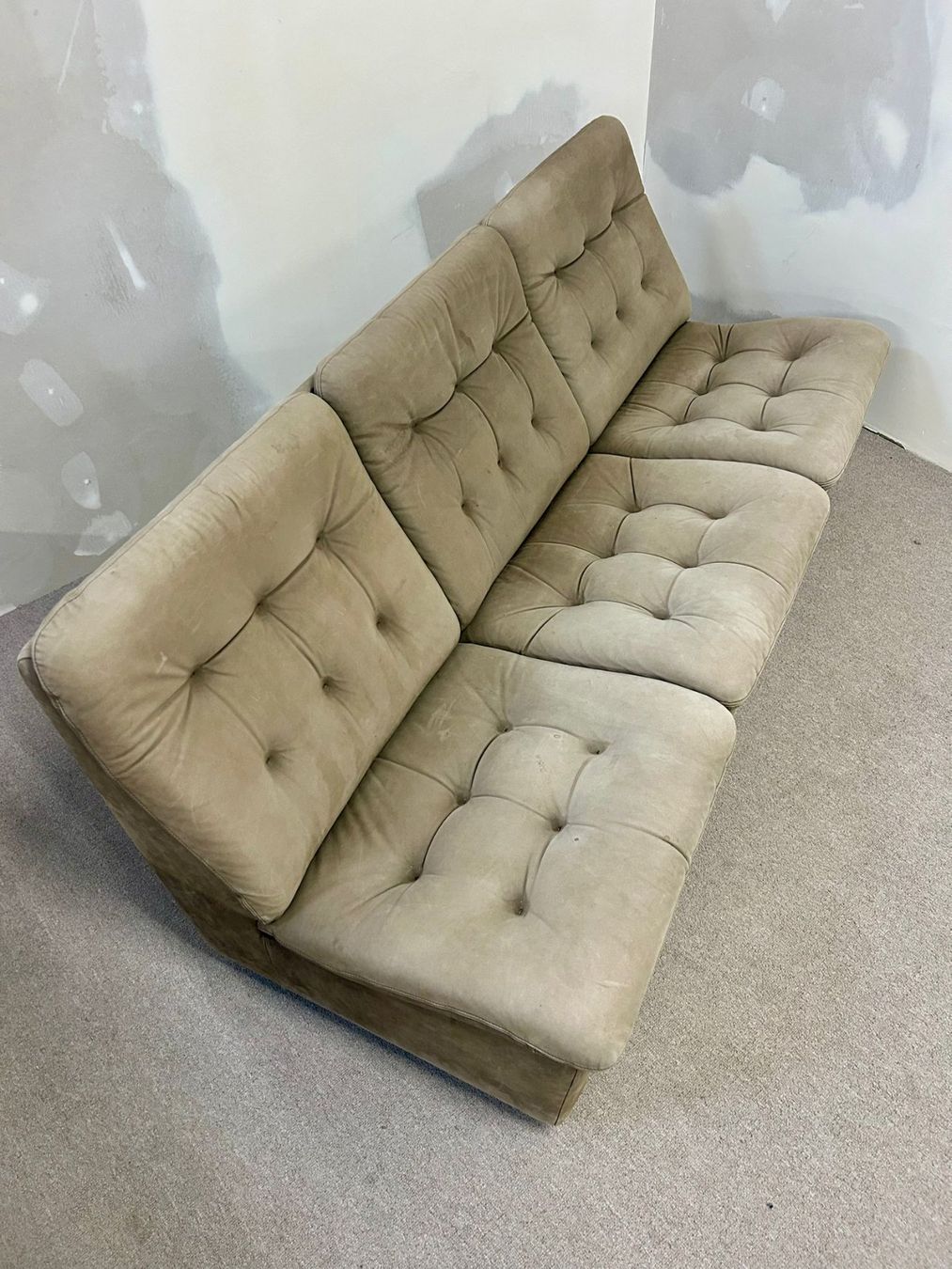 Sofas: 3er Sofa, Vintage, Leder, Intertime a.r.s., Schweizer Möbel – Gebraucht aus Rickenbach ZH von Insider-Boerse 6