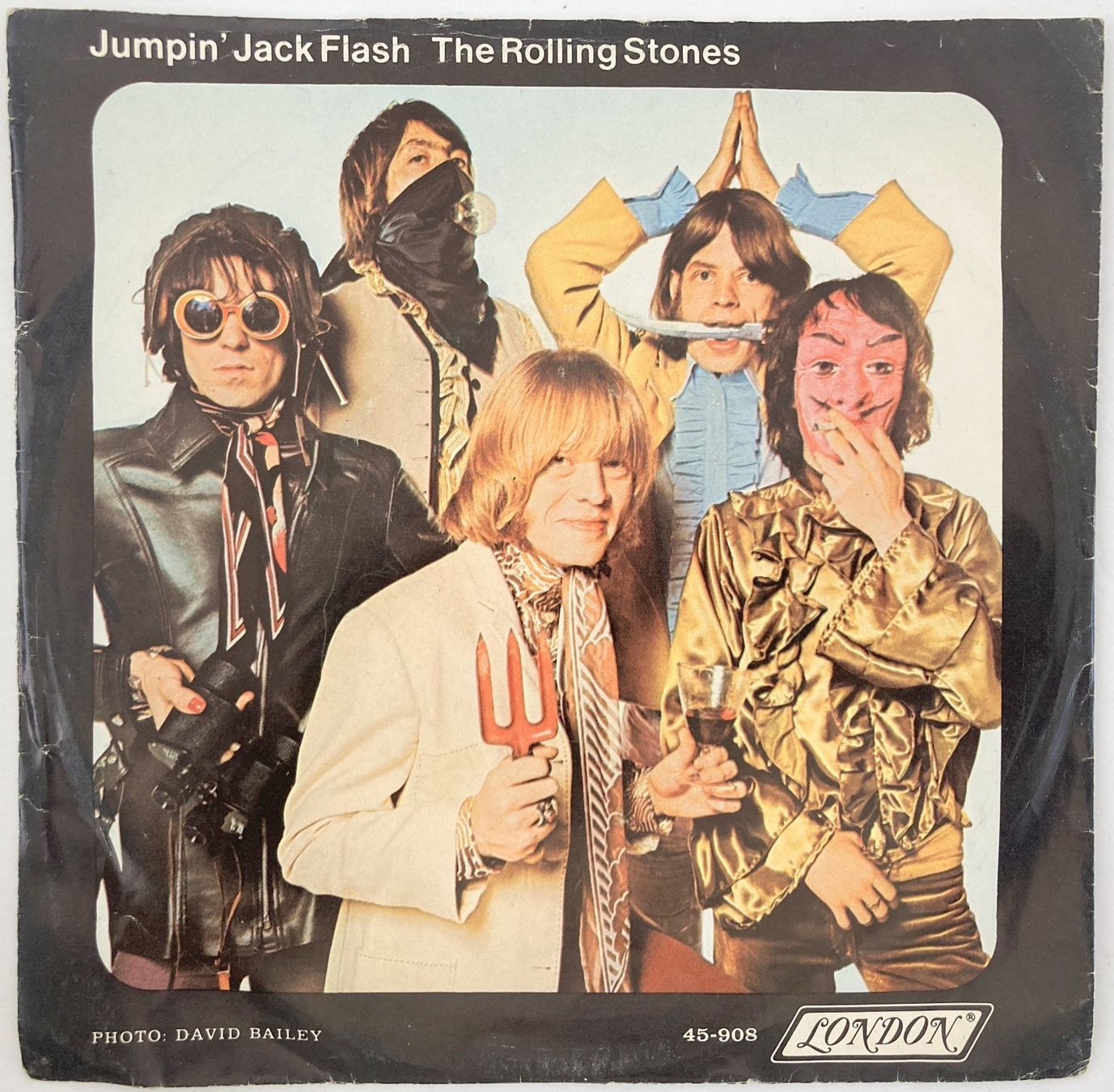 Vinyles: ROLLING STONES - JUMPIN' JACK FLASH – D'occasion à Bottens par hotter-than-hell