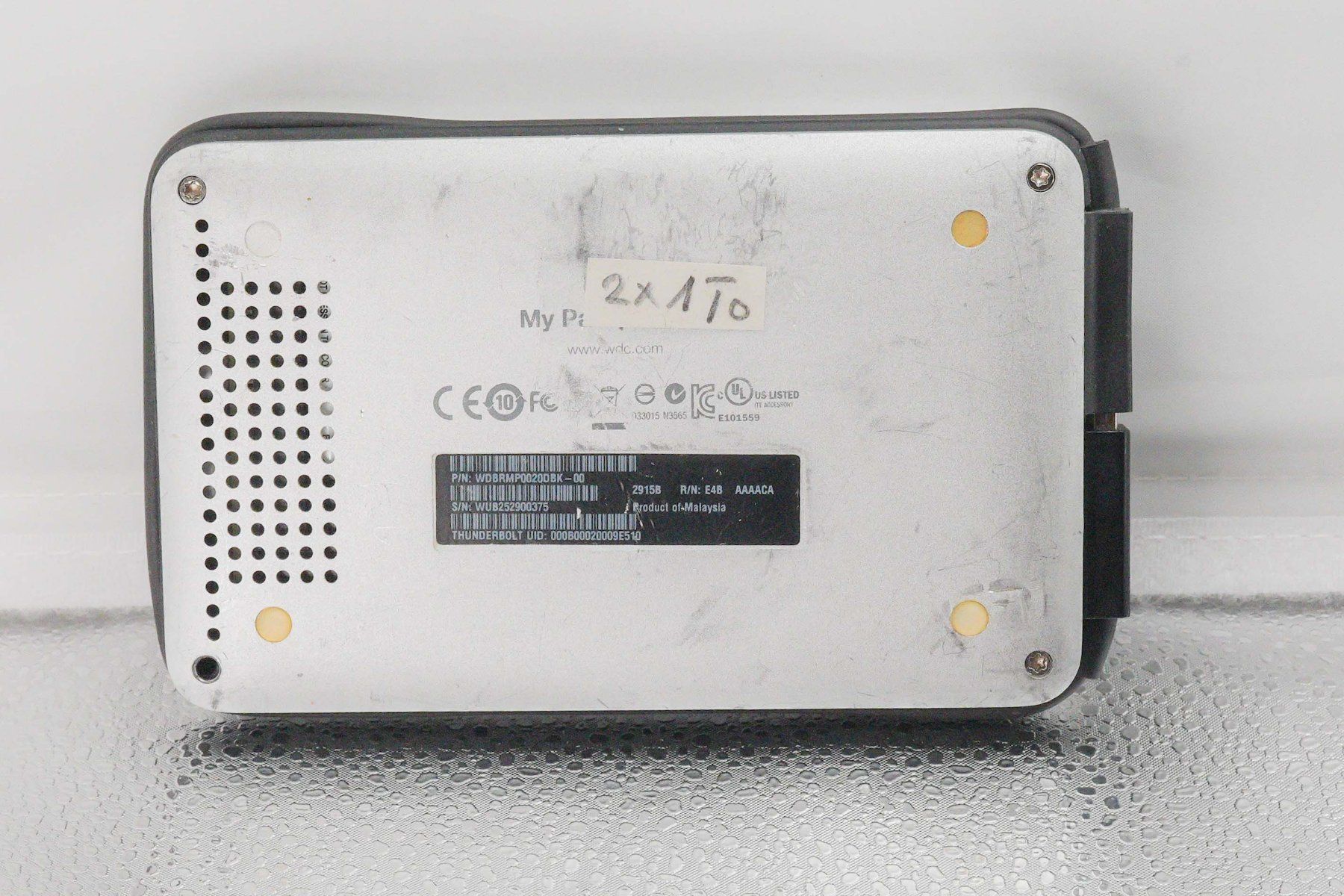 Western Digital Dischi rigidi: My Passport Pro 2 To – Usato da Satigny venduto da Fmd 1