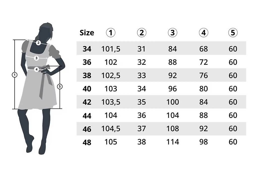 Costumi: neues Mini-Dirndl Melanie Grösse 46 – Nuovo e nell'imballaggio originale da Necker venduto da liq24 3