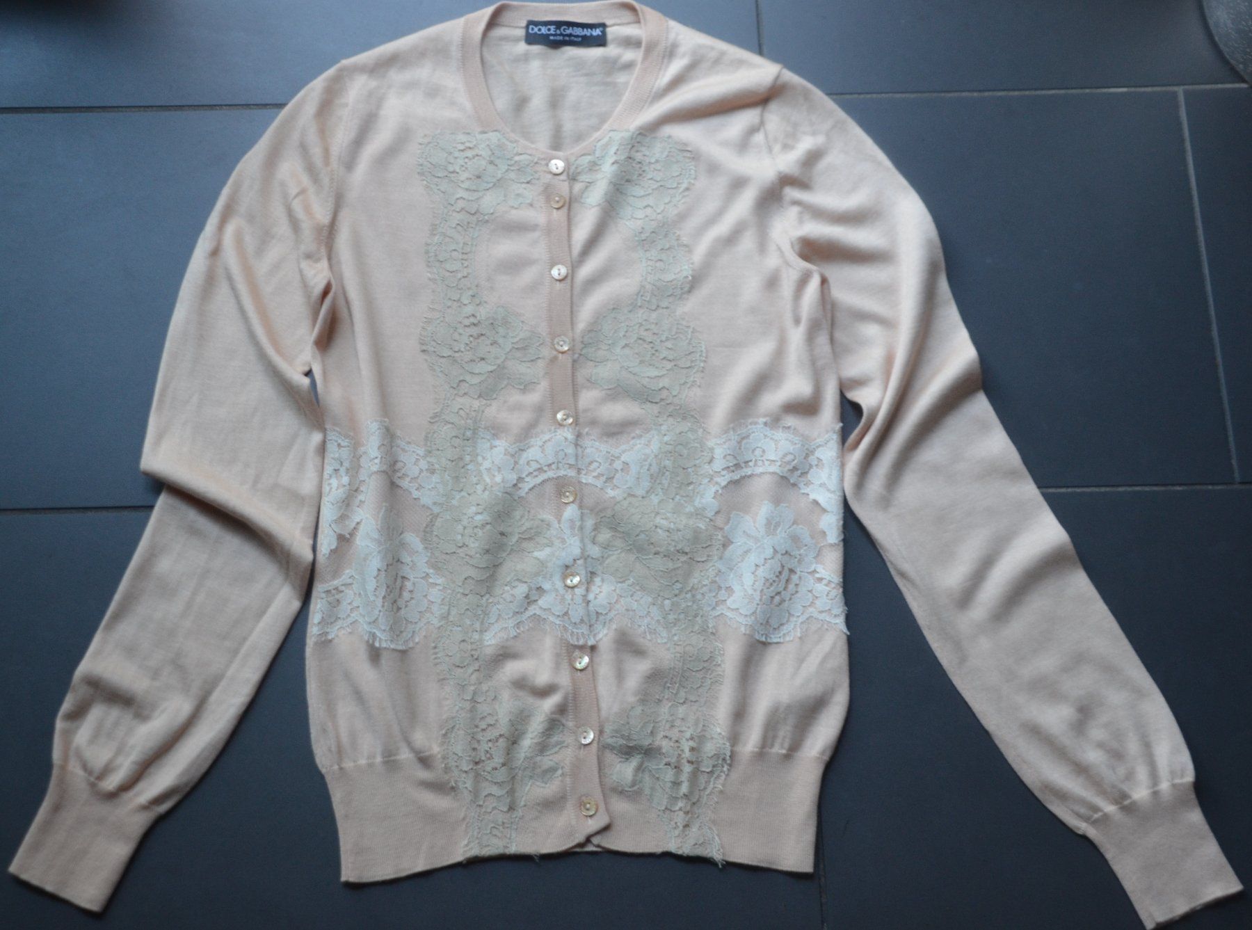 Dolce & Gabbana Maglioni & Felpe: Dolce & Gabbana Pullover / pull Cardigan  Cashmere -silk S – Usato da Collonges venduto da Auganien 5