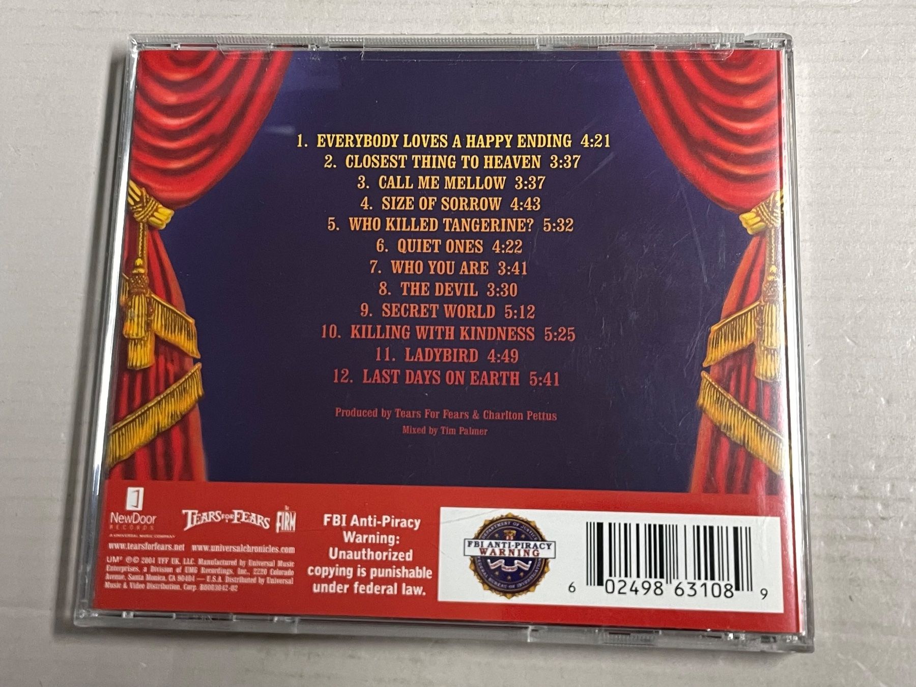 CDs: Tears For Fears – D'occasion à Muri b. Bern par AdidasCollector 1