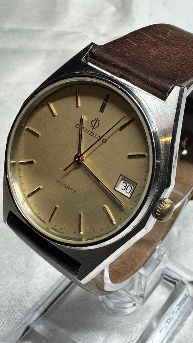 Candino Orologi: Candino Vintage, Lederarmband! – Usato da Untersiggenthal venduto da TimeandShine 1