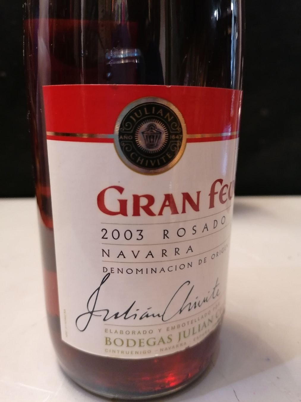 Vino: 2 x Gran Feudo Rosado 2003 Navarre Espagne – Nuovo (secondo la descrizione) da Genève venduto da Leboucheoreilles 2