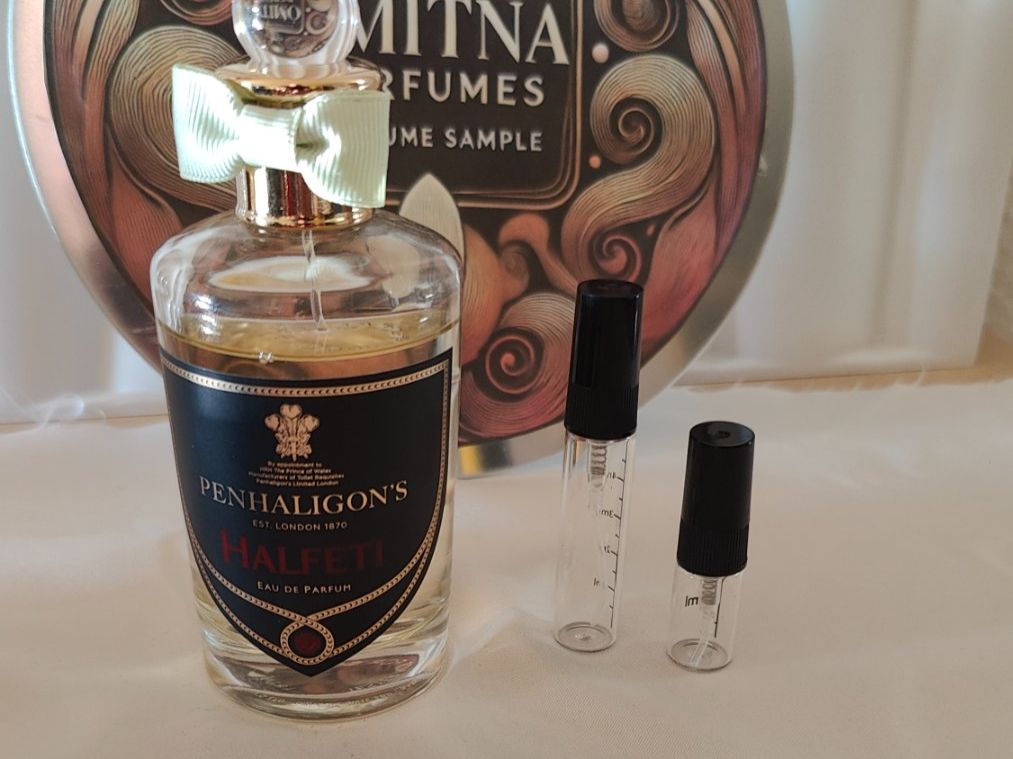 Atkinsons Profumi & Eau de Toilette: Halfeti by Penhaligon's 5ml Abfüllung – Usato da dübendorf venduto da Omitna-Perfumes