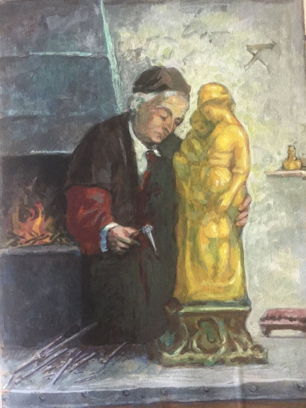 Dipinti: Terwey Jan Pieter Tempera auf Karton – Nuovo (secondo la descrizione) da grenchen venduto da Belarte