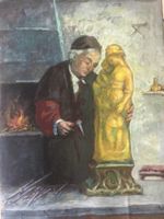 Terwey Jan Pieter Tempera auf Karton