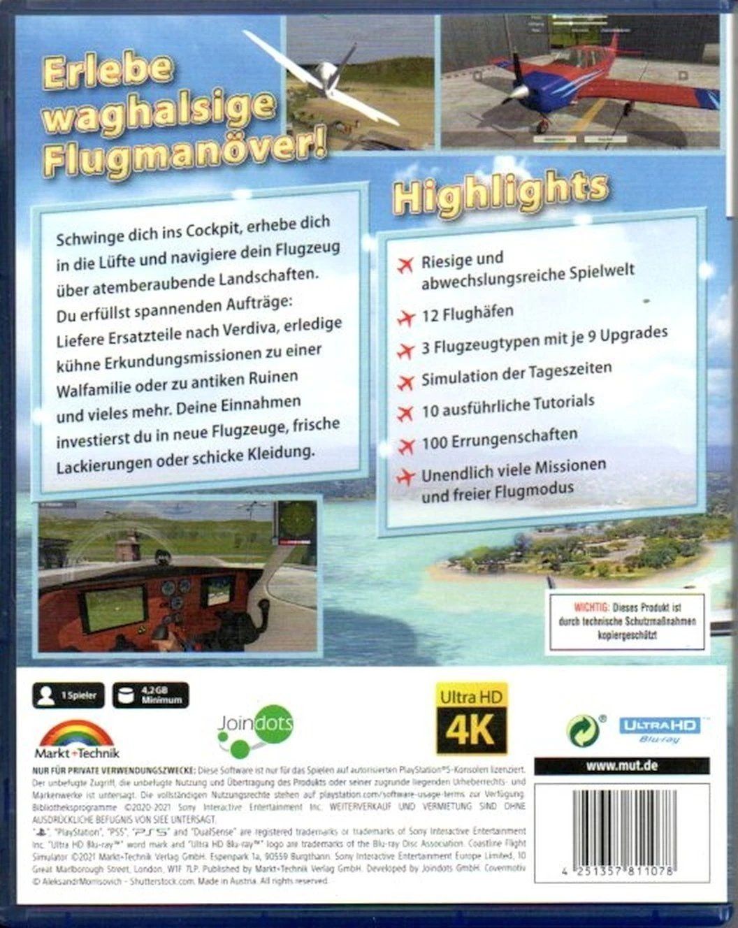 Giochi: Coastline Flight Simulator PS5 – Nuovo e nell'imballaggio originale da Schaffhausen venduto da Gemma_1966 1
