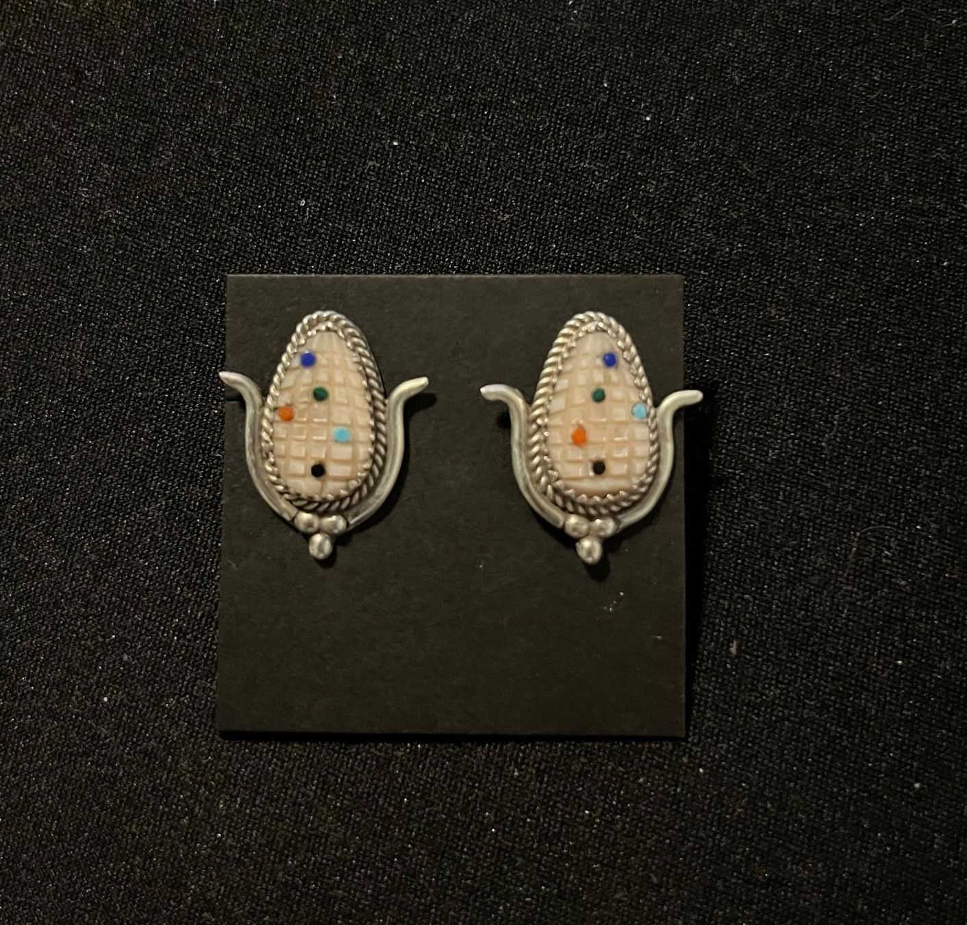 Orecchini pendenti & Orecchini a lobo: Indian silver earrings – Usato da Genève venduto da gvokiii