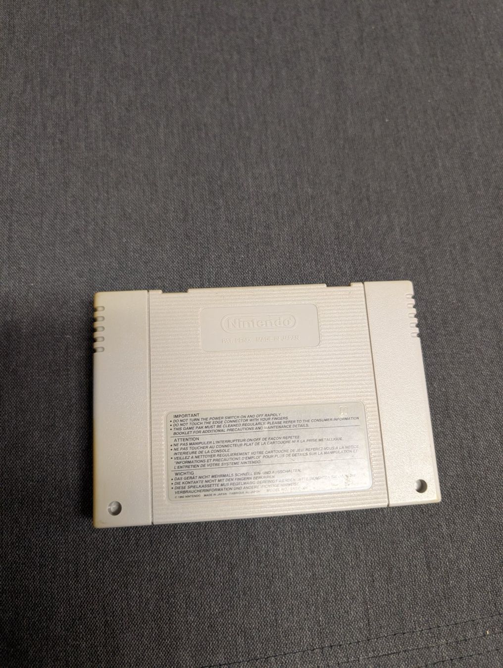 Giochi: Terranigma Super Nintendo – Usato da Giubiasco venduto da Ticinerd 1