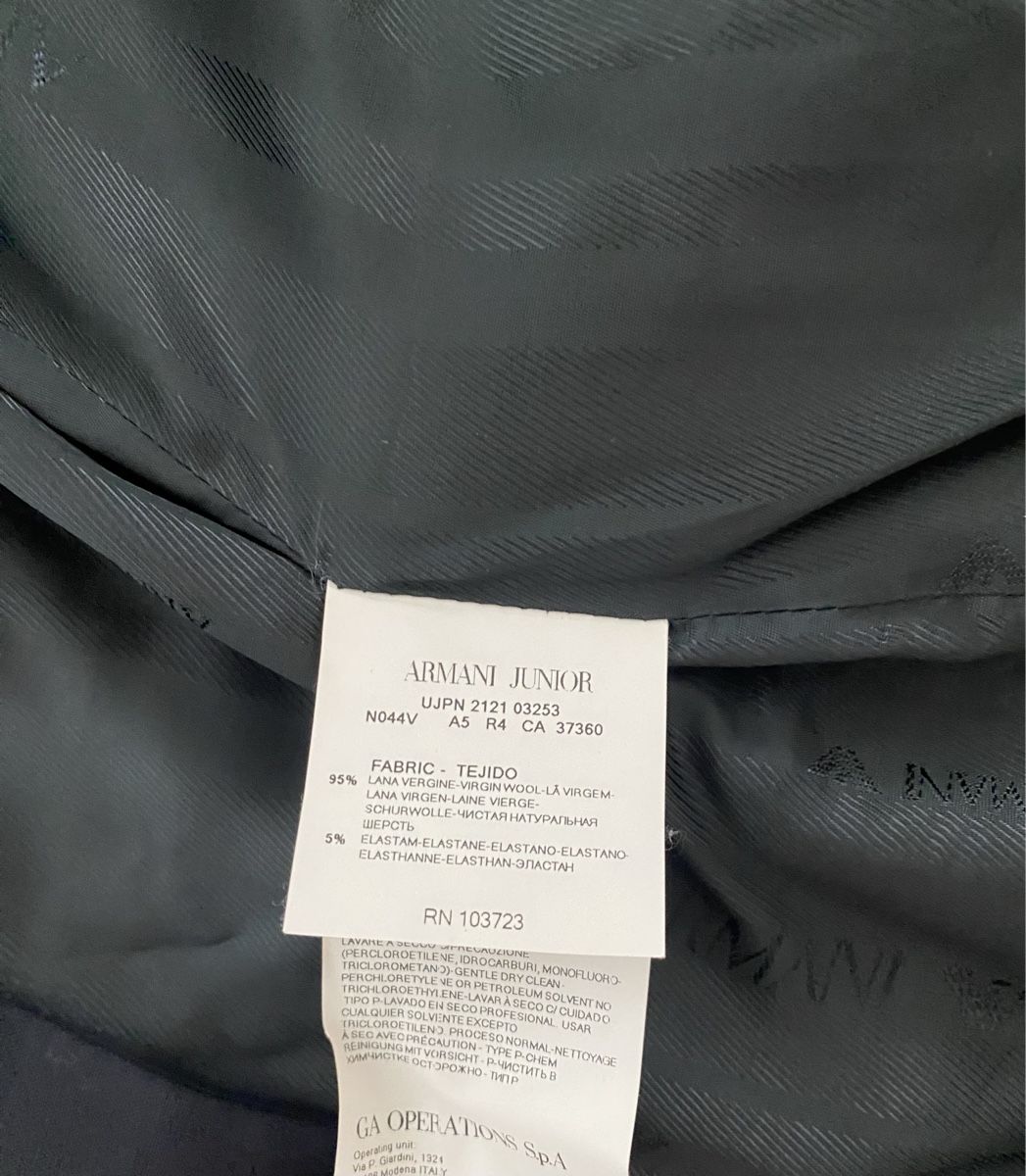 Vestes: Armani Junior Blazer sus 95% Lana wolle – D'occasion à Opfikon par Luis144 8