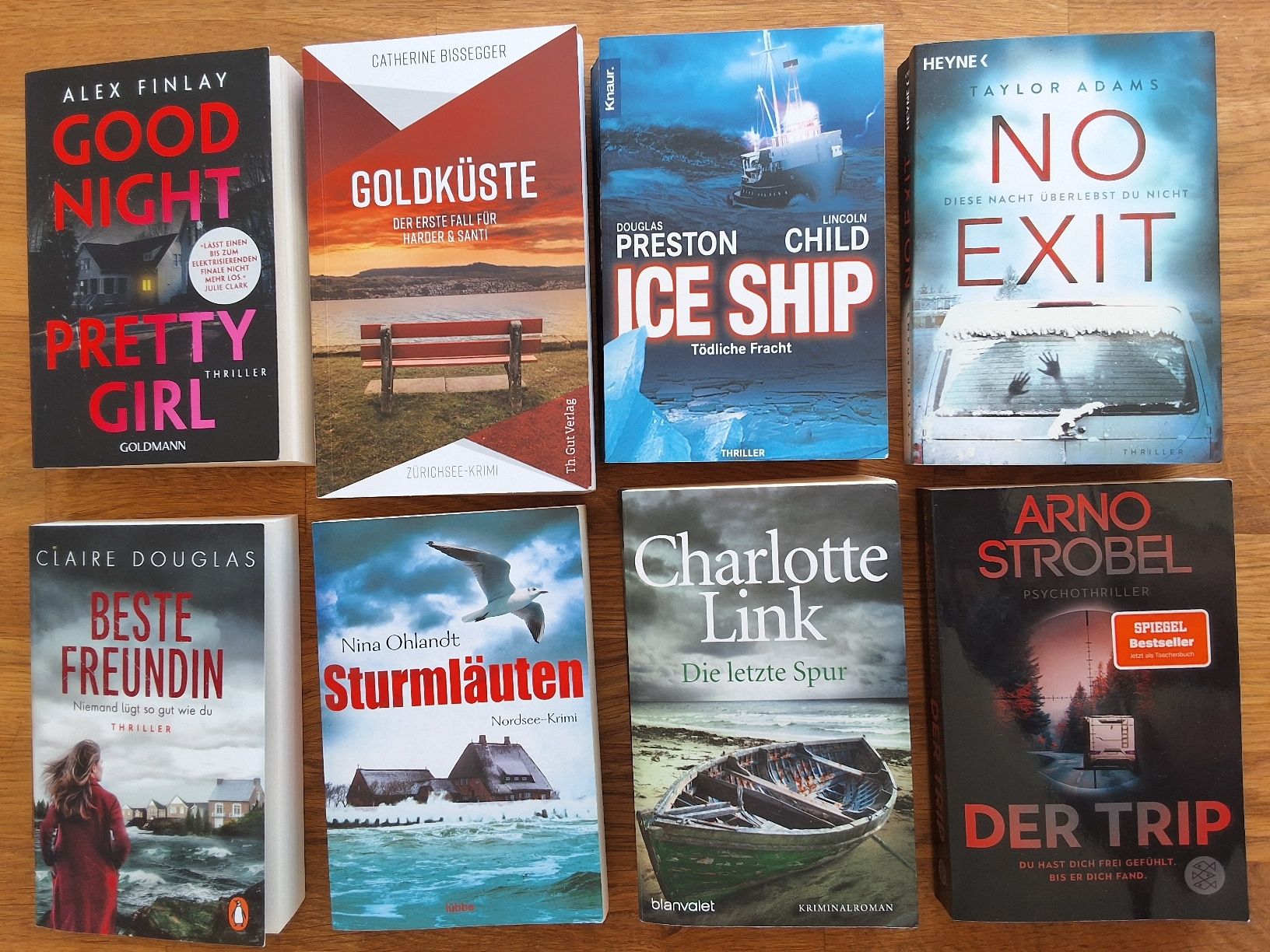 Bücher: Bücherpaket Krimi/Thrillers – Gebraucht aus Stäfa von mischuns