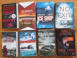 Bücherpaket Krimi/Thrillers