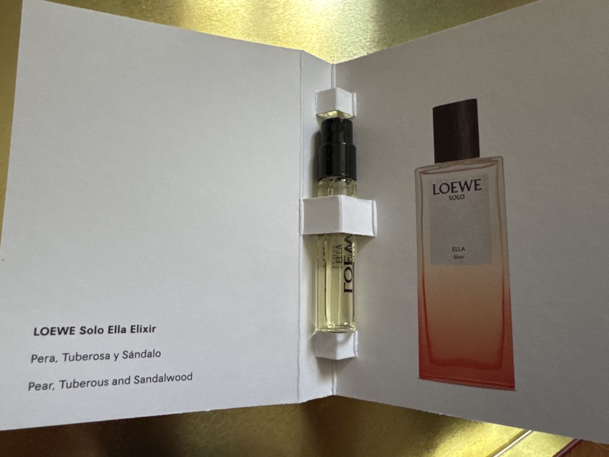 Loewe Profumi & Eau de Toilette: Loewe Solo Ella Elixir 1.5ml Duftprobe - Neu & Unbenutzt – Nuovo (secondo la descrizione) da Wangs venduto da Haselika